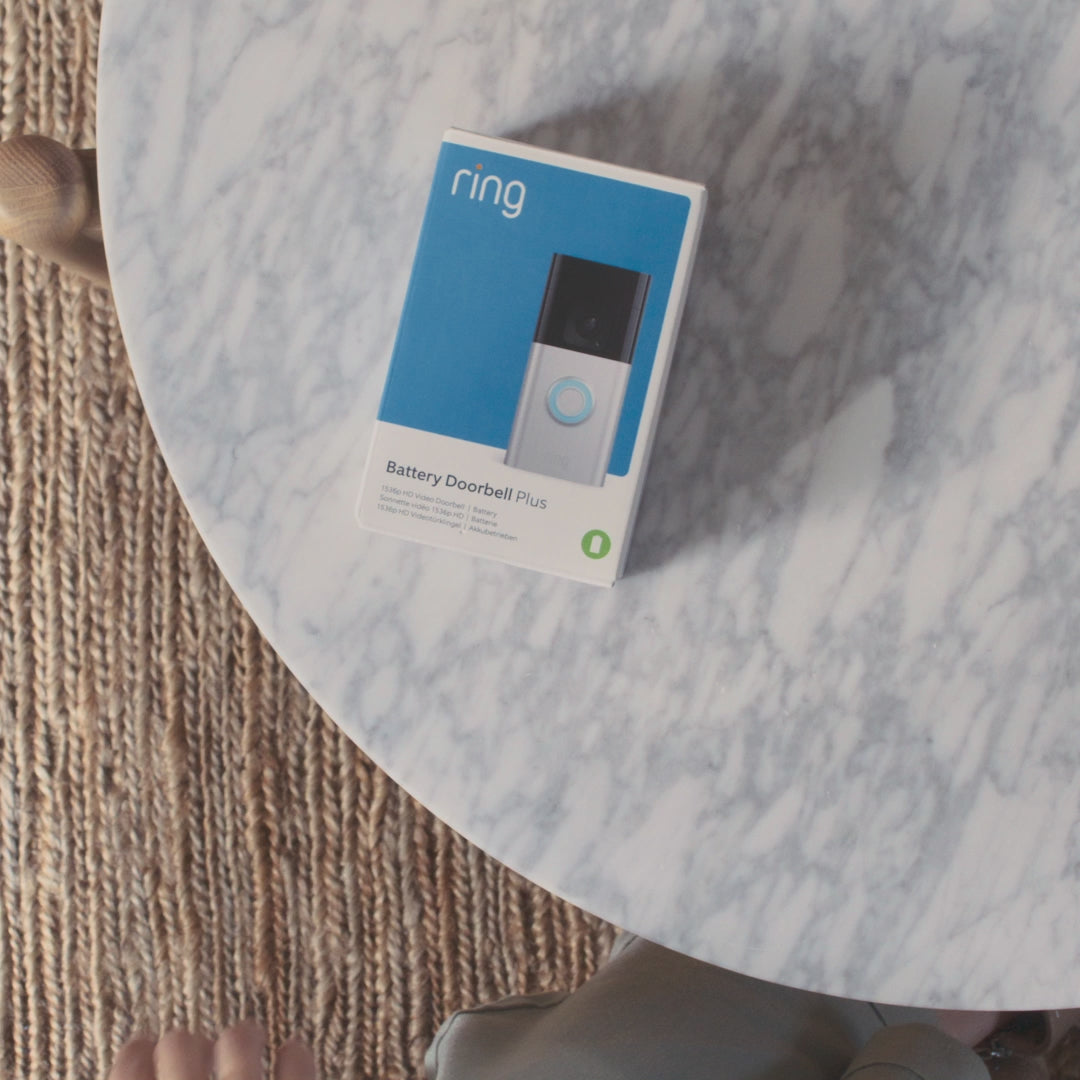 Ring Battery Video Doorbell Plus - Inhalt der Verpackung