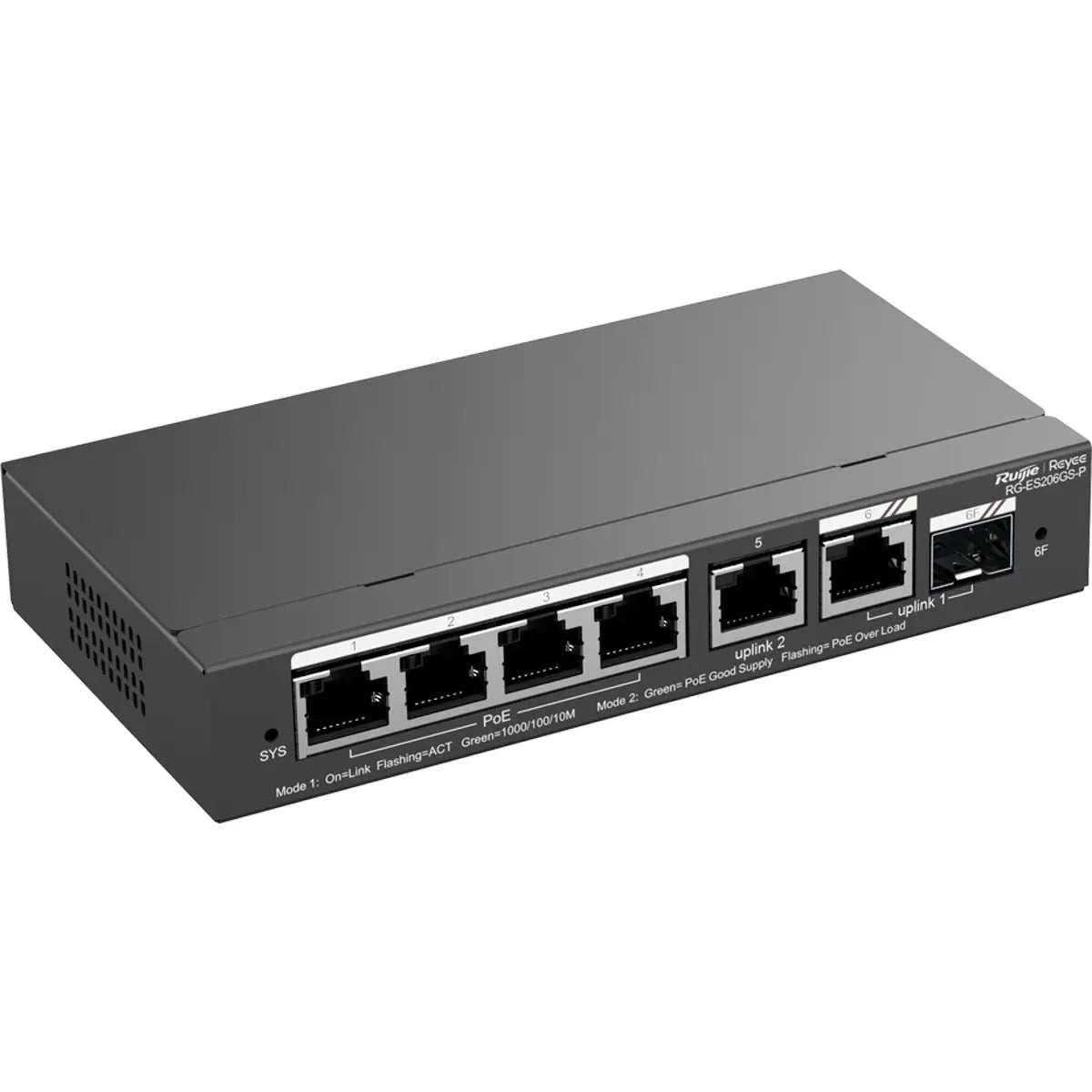 Reyee RG-ES206GS-P - Switch PoE Gigabit 54W - immagine 1