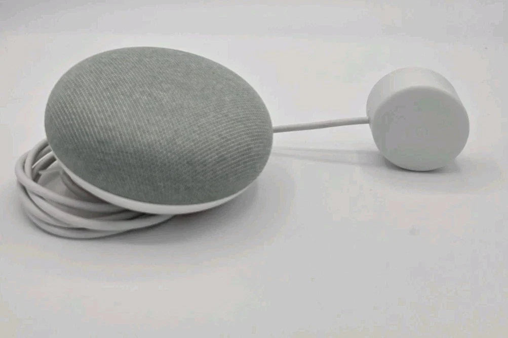 Google Home Mini - Cinzento Claro vista
