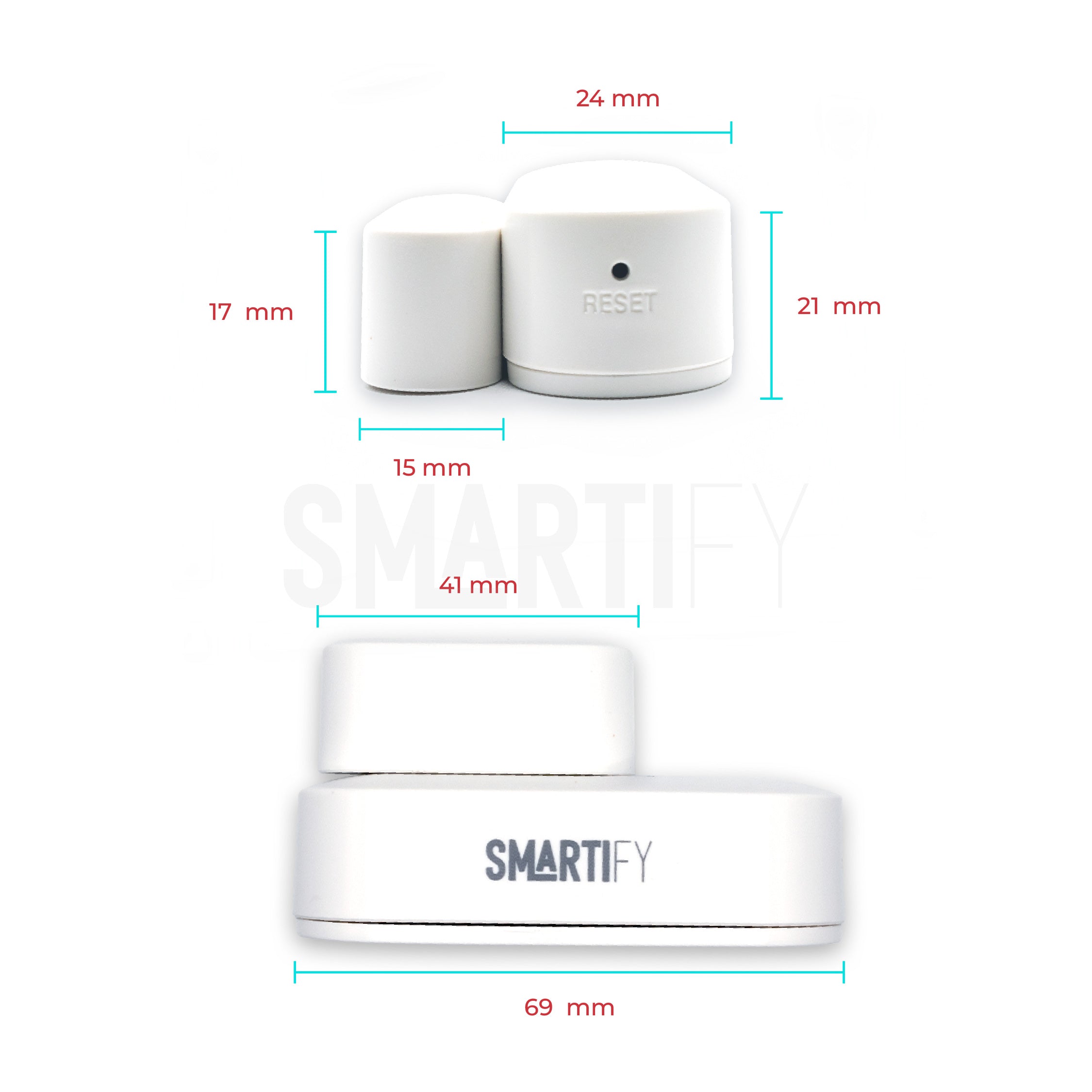 Sensor Inteligente de Abertura/Fecho WiFi Smartify - Smartify - Casa Inteligente - Smart Home - Domotica - Casas Inteligentes