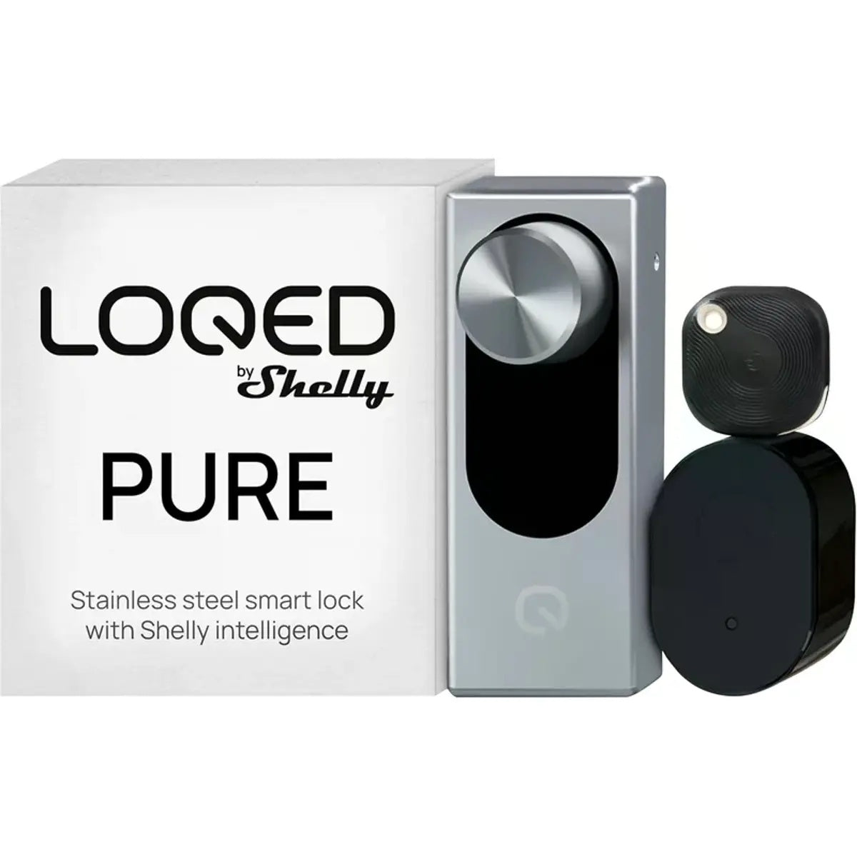 Shelly LOQED Pure Prateado - kit e embalagem