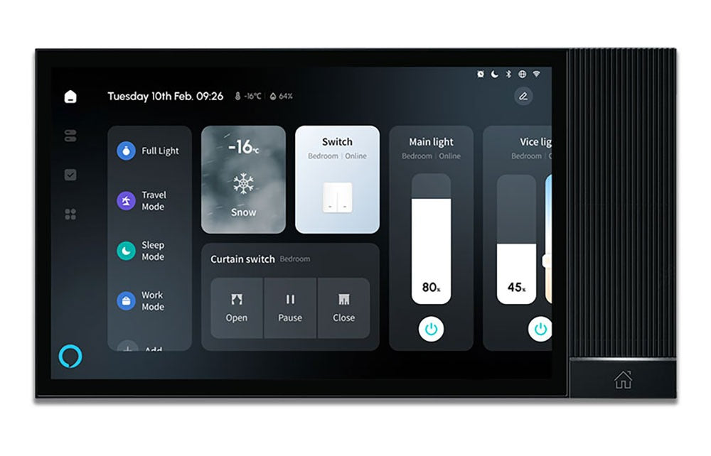 Smartify 8-Button WiFi Zigbee Alexa Control Panel - Front view