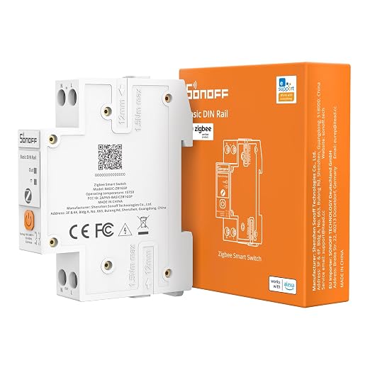 Sonoff BASIC-ZB1GSP Interruptor DIN Zigbee 32A - Caixa Original Zigbee