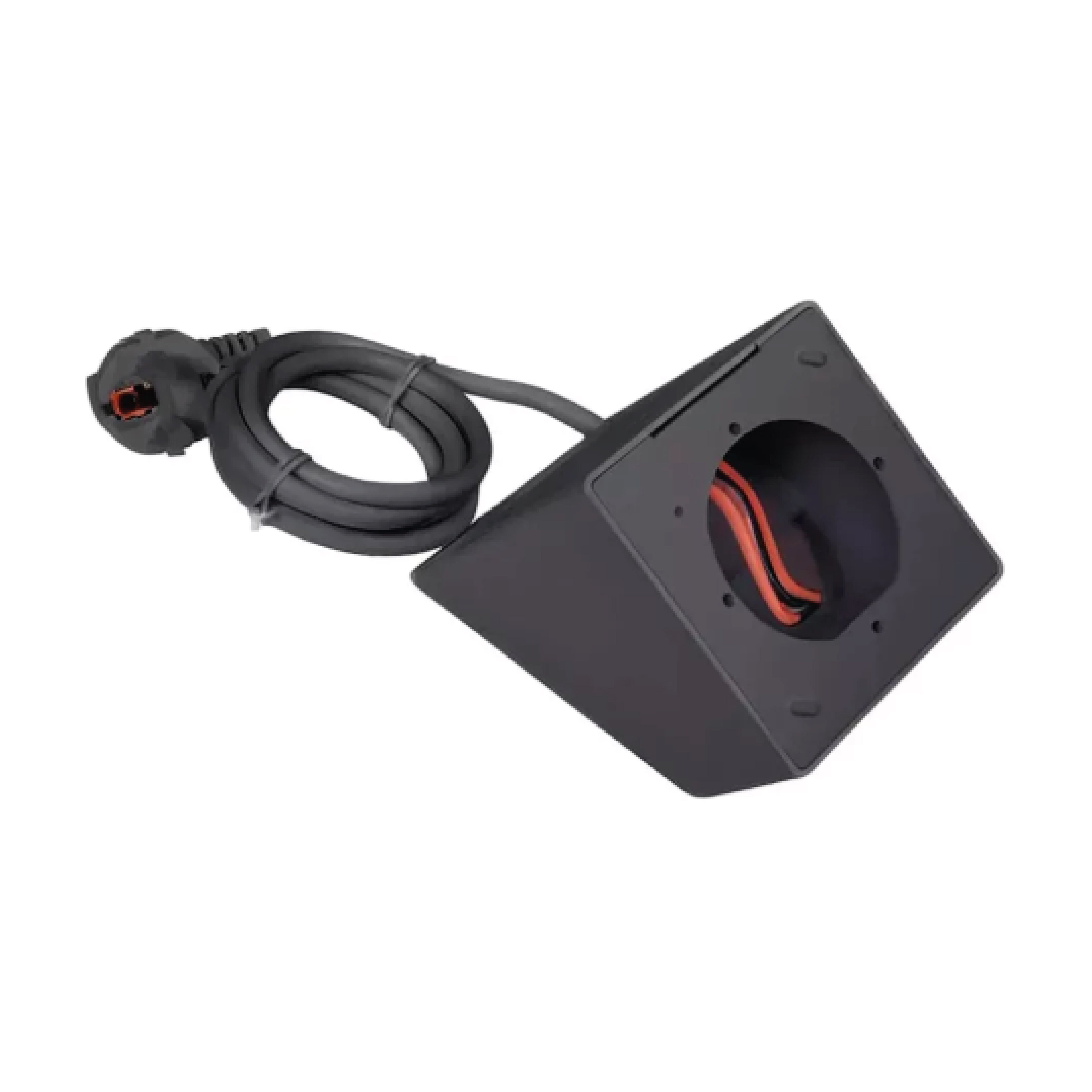 Graças ao seu design discreto e moderno, integra-se facilmente em qualquer decoração, ao mesmo tempo que garante uma utilização ergonómica e confortável. Além disso, inclui opções de alimentação através de porta USB ou ligação elétrica direta localizada na parte traseira, oferecendo uma solução de carregamento simples, discreta e sempre acessível.