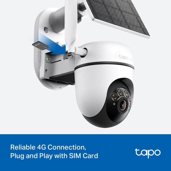 TP-Link Tapo C615G - Solar Panel and 6700mAh Battery - 120 Days of Battery Life
