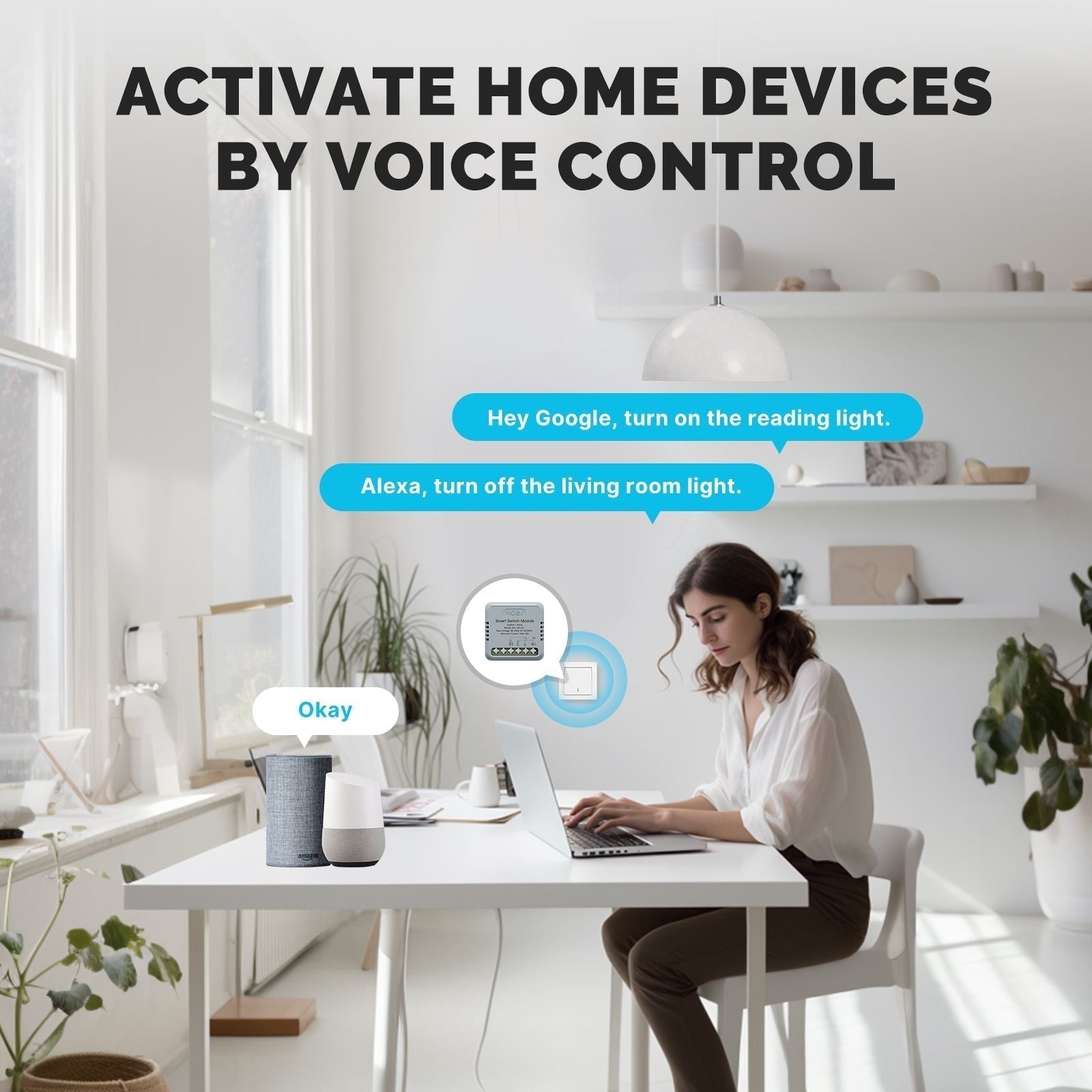 Módulo Switch Zigbee Mini 1 Canal - MOES ZM-104