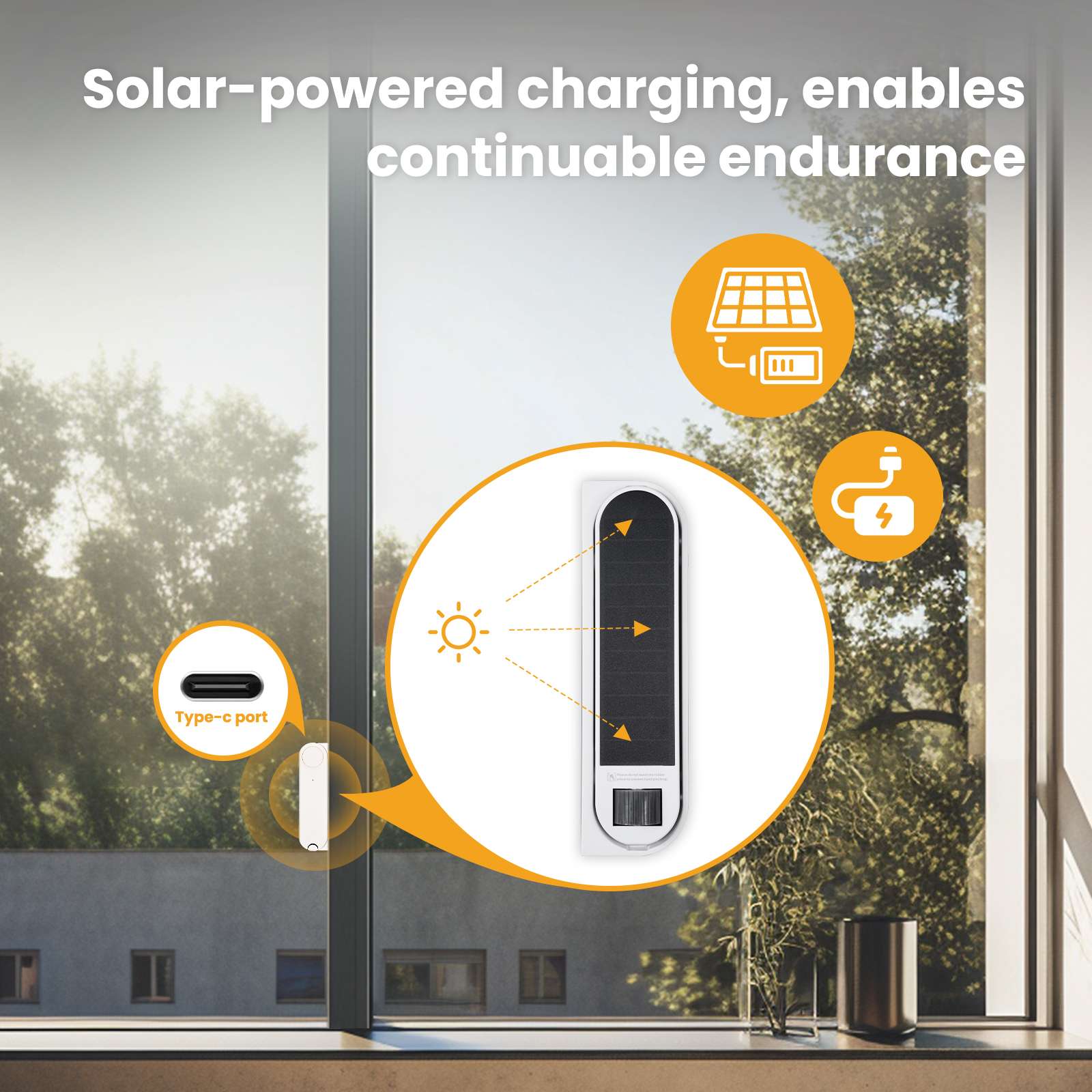 MOES ZC-LP01 Automatic Window Opener - Solar charging