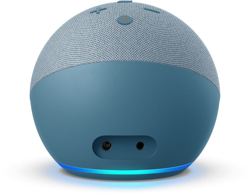 Amazon Alexa Echo Dot (Geração 4) Azul Acinzentado - Smartify - Casa Inteligente - Smart Home - Domotica - Casas Inteligentes