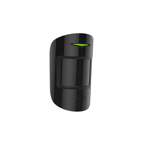 O Ajax CombiProtect Preto é um sensor de movimento sem fios da SADIR, perfeito para segurança doméstica.
