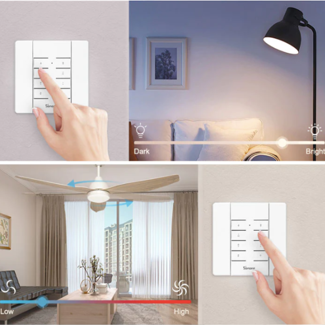Sonoff Comando RM433MHz - 8 canais - Smartify - Casa Inteligente - Smart Home - Domotica - Casas Inteligentes