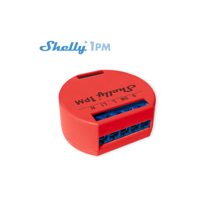 Shelly 1PM Módulo Smart Wi-Fi - Smartify - Casa Inteligente - Smart Home - Domotica - Casas Inteligentes
