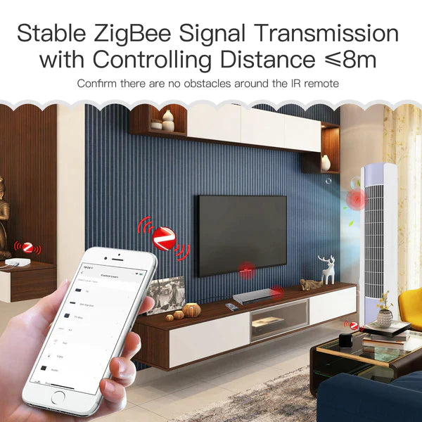 MOES Revolutioniza a Automatização Residencial com o Tuya ZigBee Smart IR Remote Control