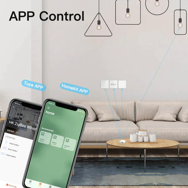 Moes Hub Zigbee Inteligente HomeKit: Possibilidade de controlo remoto HomeKit com dispositivos Apple como HomePod, HomePod mini, Apple TV ou iPad.
