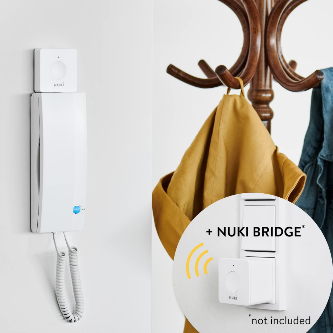 Nuki Opener - Fechadura eletrónica para edifícios de apartamentos - Smartify - Casa Inteligente - Smart Home - Domotica - Casas Inteligentes
