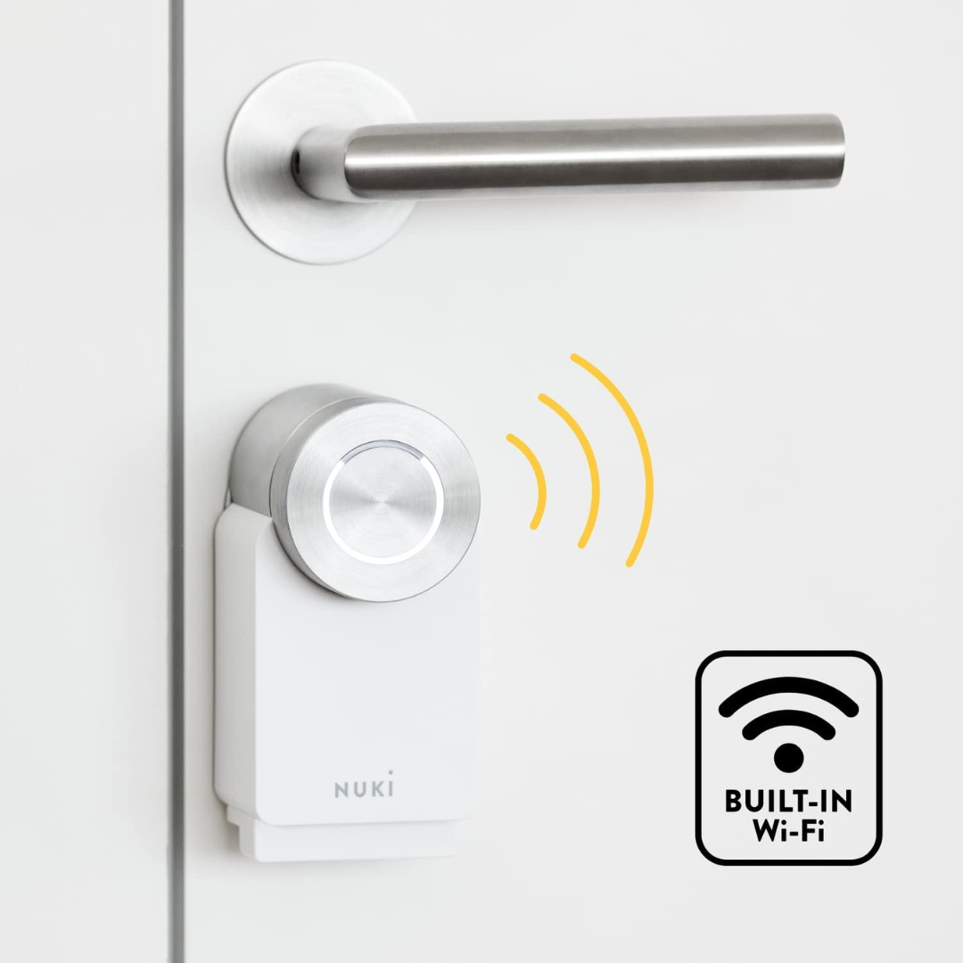 Nuki Smart Lock 4.0 Pro BT/Wifi/Matter/Thread - Digital Smart Lock Black