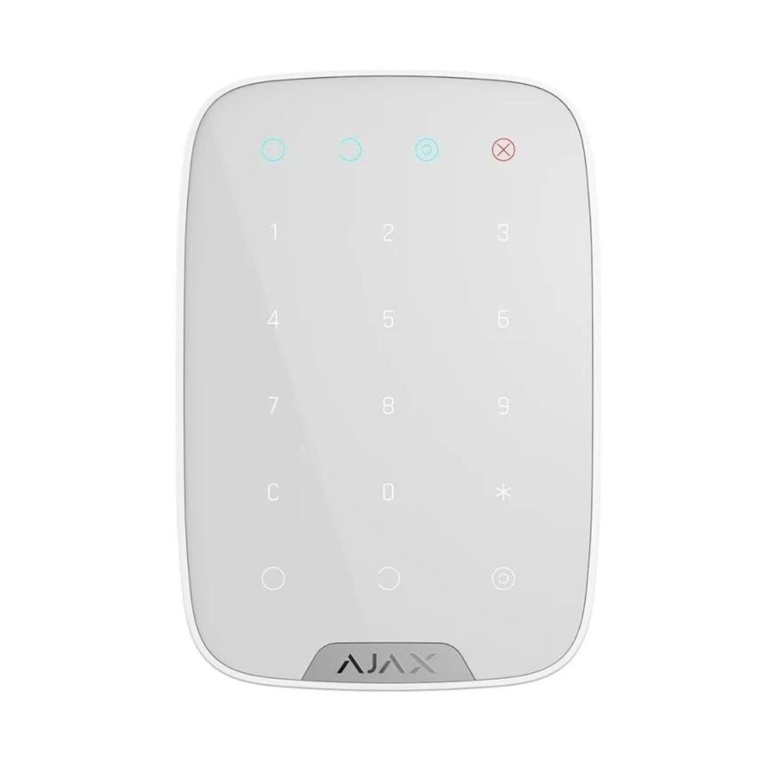 Conheça o teclado independente bidirecional para alarme SADIR Ajax, um KeyPad com segurança e facilidade com o seu sistema de alarme compatível com o Ajax Hub 2, Hub Plus, Hub Plus 2 e ReX.