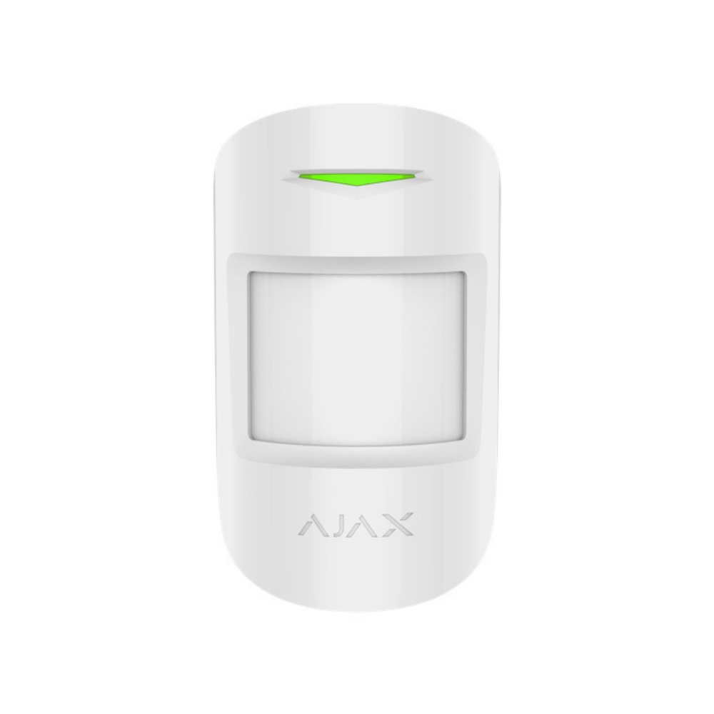 Detector De Quebra De Vidros Ajax Branco - Ajax CombiProtect