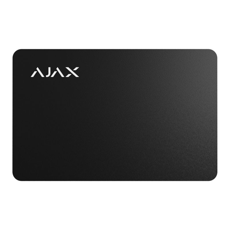 O Cartão de Proximidade ID RFID SADIR MIFARE DESFire 13.56MHz, compatível com o Ajax KeyPad Plus - preto (Ajax PASS B), oferece segurança e controle de acesso