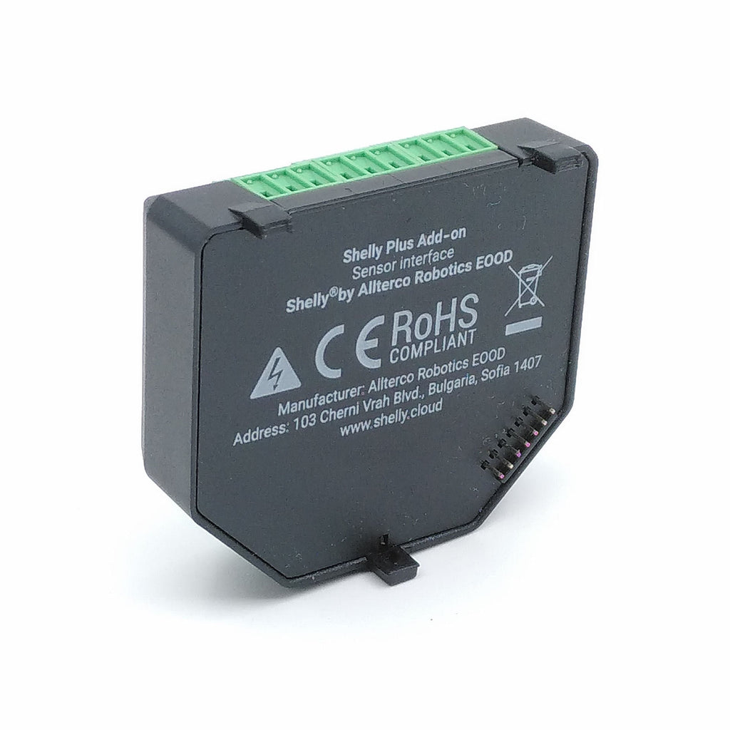 Add O0n Module Shelly Plus add-on module for state and temperature sensors