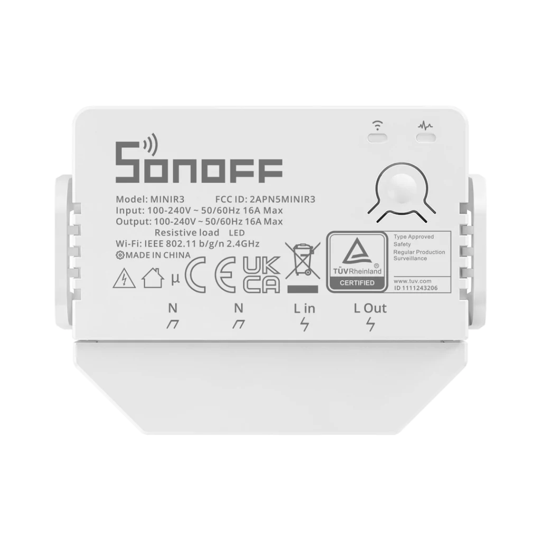Sonoff Mini R3 Comutador - Módulo WiFi - Smartify - Casa Inteligente - Smart Home - Domotica - Casas Inteligentes