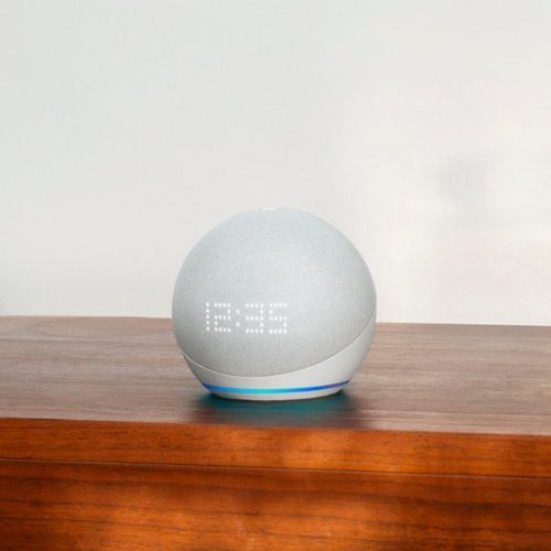 Amazon Alexa Echo Dot (Geração 5) c/ relógio - Branco - Smartify - Casa Inteligente - Smart Home - Domotica - Casas Inteligentes