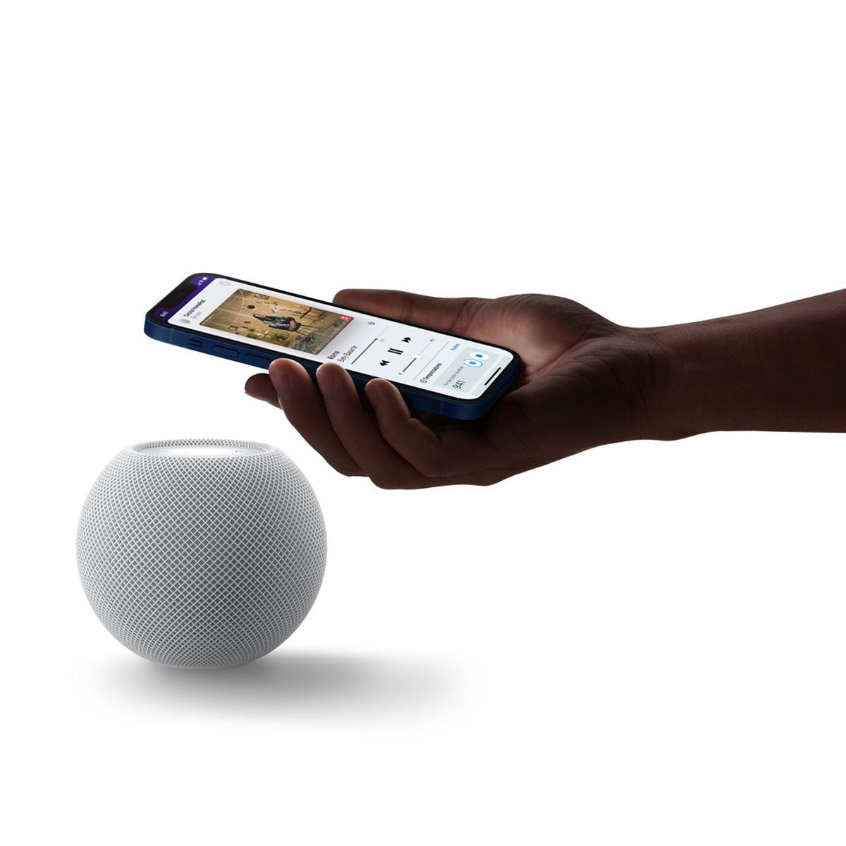 Apple HomePod Mini Branco - Smartify - Casa Inteligente - Smart Home - Domotica - Casas Inteligentes