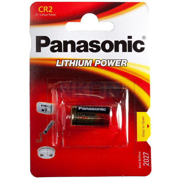bateria litio cr2 panasonic lithium power