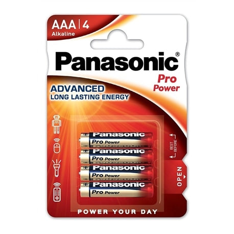 Panasonic ProPower AAA 4 Baterias alcalinas 1.5V