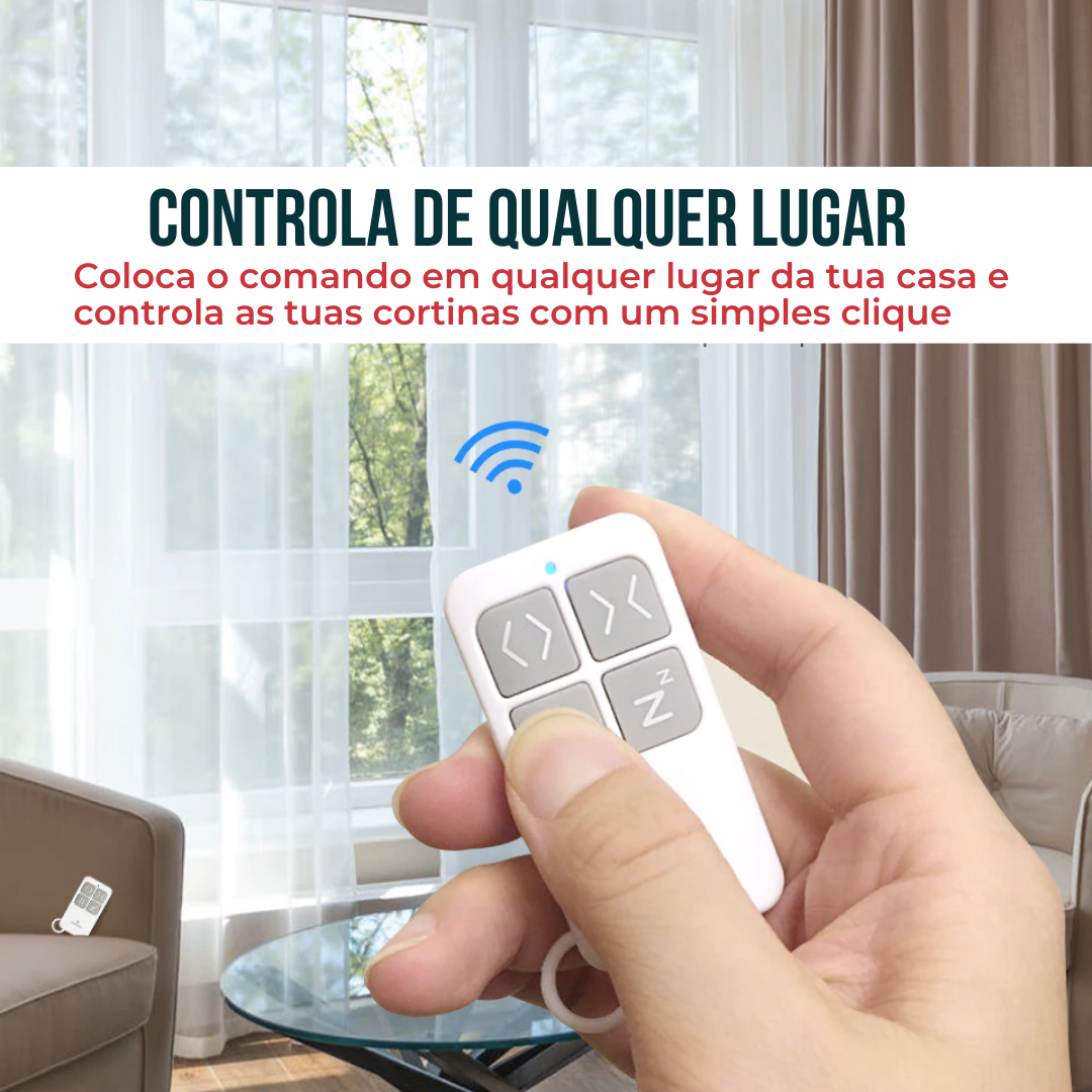 Robô de cortinas Inteligente WiFi - Smartify - Casa Inteligente - Smart Home - Domotica - Casas Inteligentes