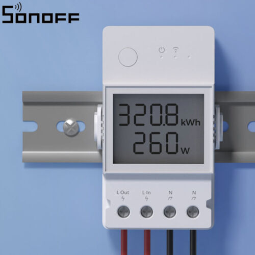 Interruptor WiFi medidor de energía Sonoff POW Elite 20A